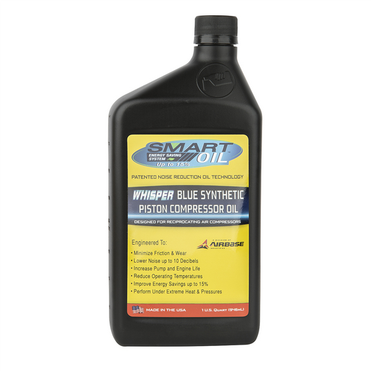 Legacy Manufacturing Smart Oil&trade; Whisper Blue Synthetic Air Compressor Oil; 1 Qt.