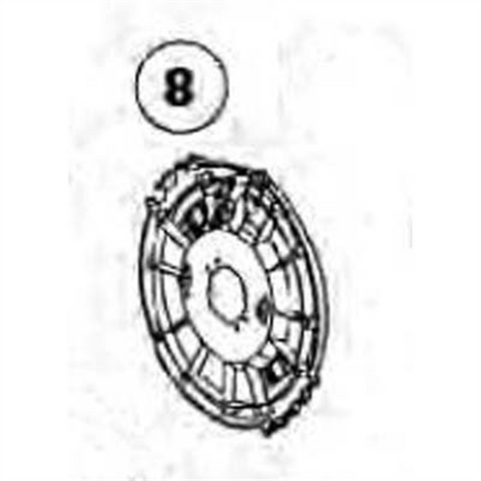 Legacy Manufacturing LATCH PLATE SIDE ASSEMBLY BLK