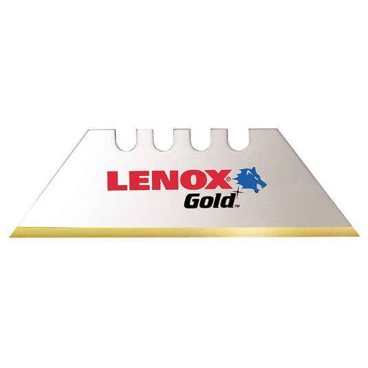 Lenox Tools UTILITY KNIFE BLADES; BI-METAL WITH GOLD EDGE; FIT