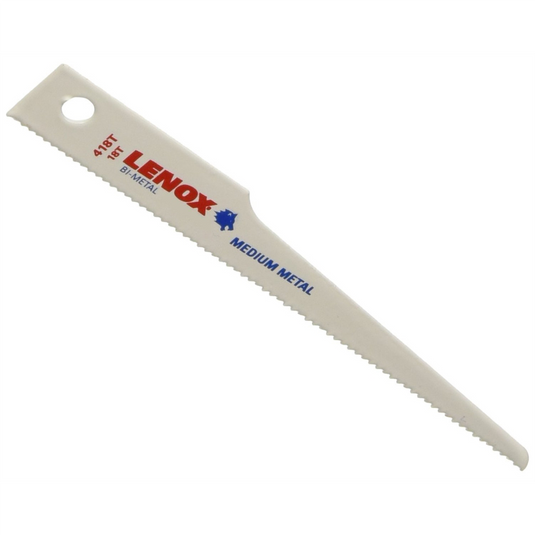 Lenox Tools Air Saw Blades; 418T; Bi-Metal; 4 in. Long; 18 TPI