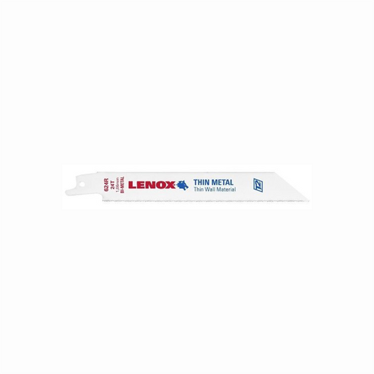 Lenox Tools Reciprocating Saw Blades 624R; Bi-Metal; 6 in. Lon