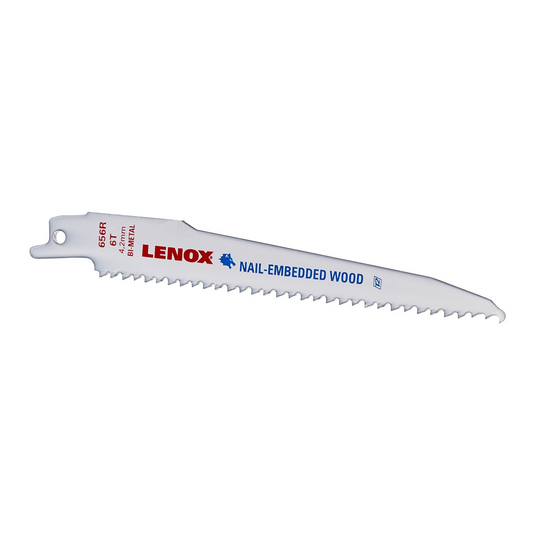Lenox Tools Reciprocating Saw Blades; 656R; Bi-Metal; 6 in. Lo