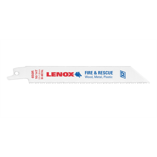 Lenox Tools Reciprocating Saw Blades; 650R; Bi-Metal; 6 in. Lo