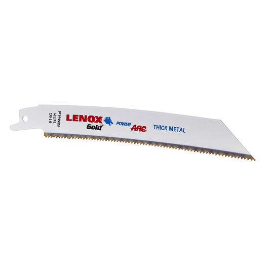 Lenox Tools Reciprocating Saw Blades; 614GR; Gold Bi-Metal