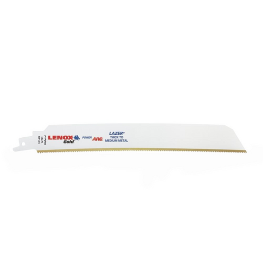 Lenox Tools Reciprocating Saw Blades; 9114GR; Gold Bi-Metal
