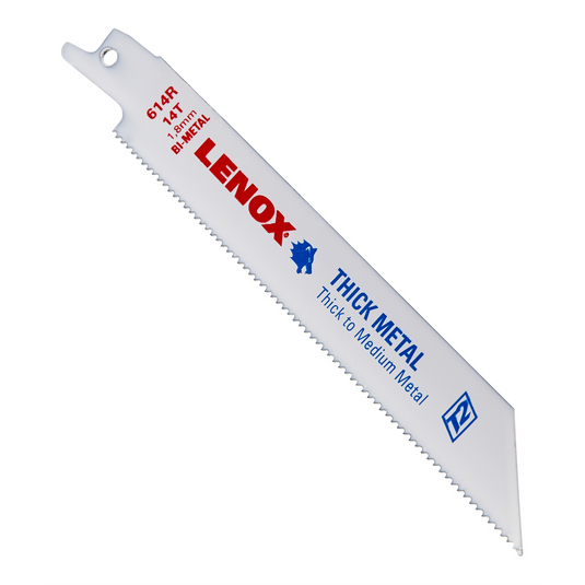 Lenox Tools Reciprocating Saw Blades; 614R; Bi-Metal; 6 in. Lo