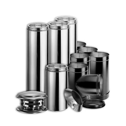Lanair Products 8 INCH ROOF CHIMNEY