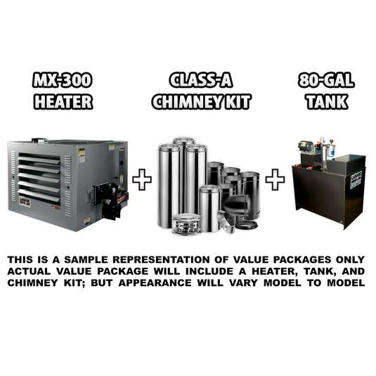 Lanair Products MX-300 HEATER PK A-NO STAND