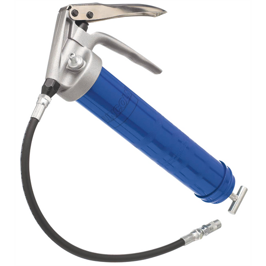 Lincoln Lubrication Extra Heavy Duty Pistol Grip Grease Gun with 6 inch Rigid Extension