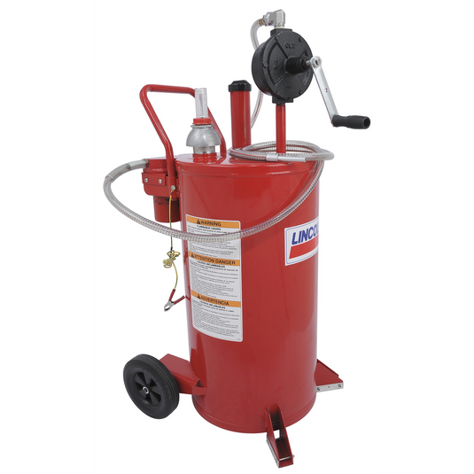 Lincoln Lubrication 25-gallon Fuel Caddy w/ 2-way Filter System