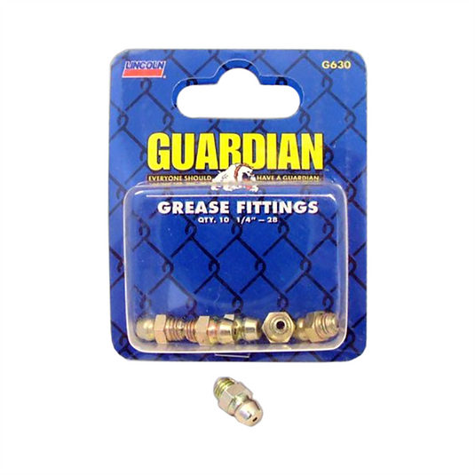 Lincoln Lubrication FITTINGS; 1/4""-28 THD SHRT