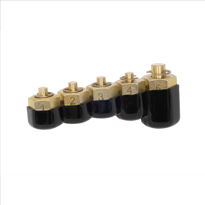 Lisle Injector Rail Fuel Line Cap Set; 5 pc.