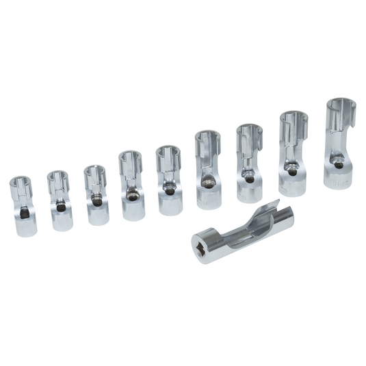 Lisle Flare Nut Socket Set; 10 pc.