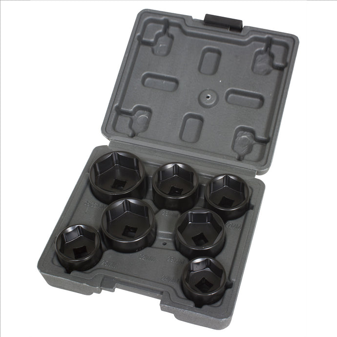 Lisle Low Profile Filter Socket Set; 7 Pc.