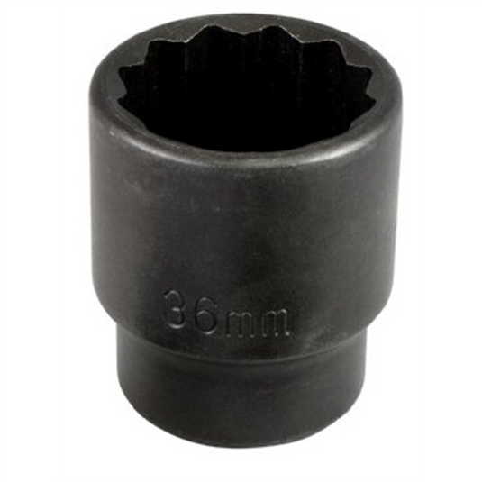 Lisle SOCKET SET 36 MM 12 PT