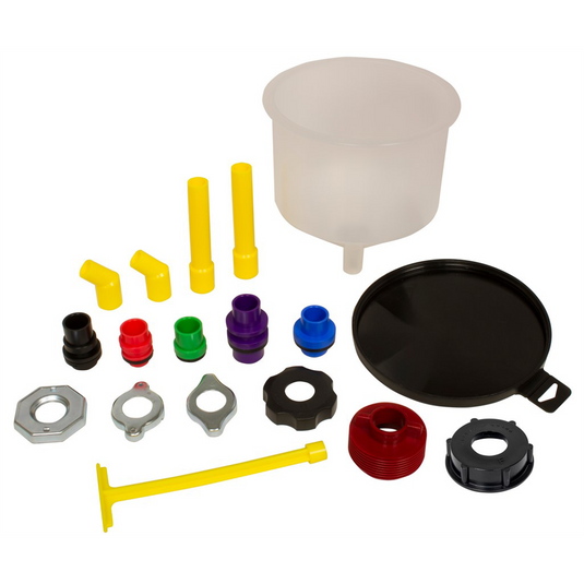 Lisle Spill-free Funnel; 18pc