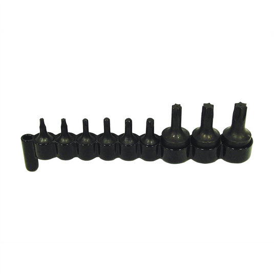 Lisle SOCKET TORX SET 9 PC 1/4 & 3/8IN. DRIVES