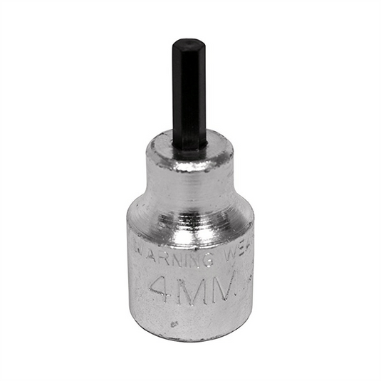 Lisle BITSOC 4MM 3/8D IMP HEX BLK