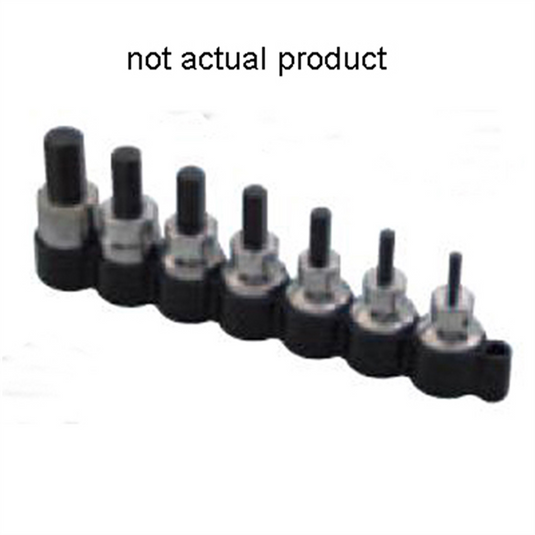 Lisle BITSOC 8MM 3/8D IMP HEX BLK