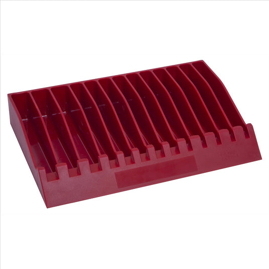 Lisle Pliers and Wrench Rack; Red