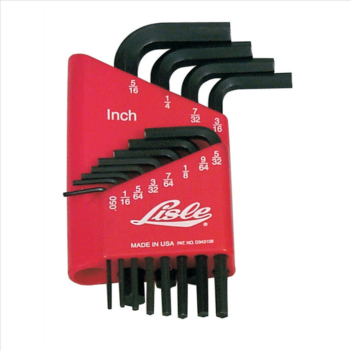 Lisle HEX KEY SET 12 PC. SAE