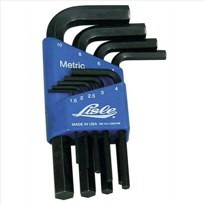 Lisle METRIC HEX KEY SET