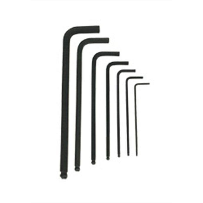 Lisle HEX KEY SET 7 PC BALL END METRIC 2-8MM