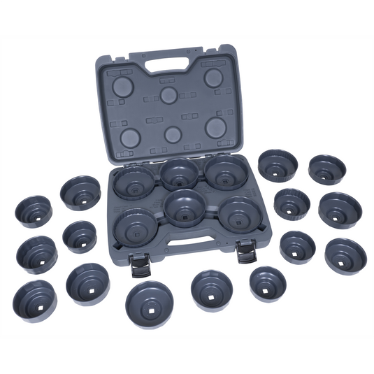 Lisle H.D. End Cap Wrench Set; 21 pc.