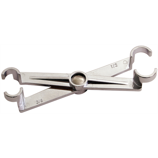 Lisle Scissor Disconnect 3/8"" x 1/2"" Low Profile