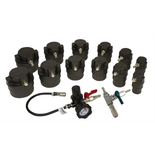 Lisle Turbo Test Kit; w/ Smoke Adapter