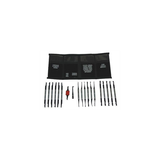 Milton Industries LTI Tool By MIlton Lock Pick Set 19Pc Ford-Chry-Foreig