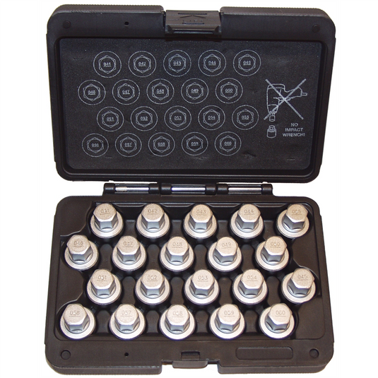 Milton Industries LTI Tool By MIlton 2Nd Generation - 20 Piece Bmw Wheel Lock Screw Socket Set