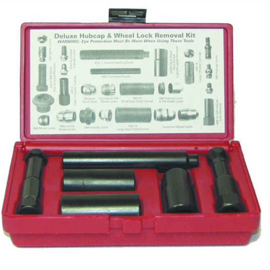 Milton Industries LTI Tool By MIlton Deluxe Hubcap And Wheel Lock Removal Kit