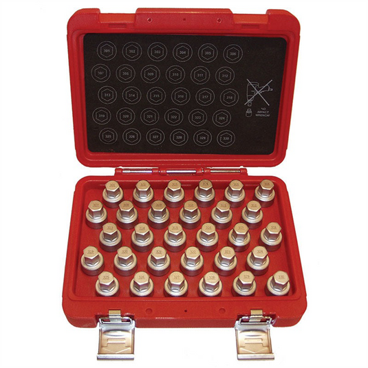 Milton Industries LTI Tool By MIlton Mercedes ""A"" Wheel Master Key Set