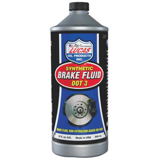 Lucas Oil DOT 3 Brake Fluid 32oz; 12pc