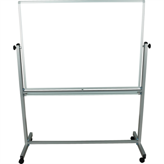 Luxor Double-Sided Magnetic Whiteboard; 48""W x 36""H