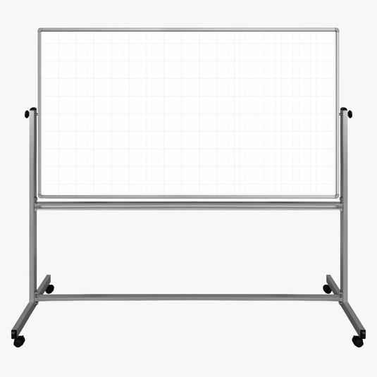 Luxor 72 x 40 Mobile Double-Sided Grid Board