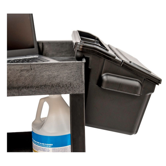 Luxor Outrigger Utility Cart Bin 2-Pack