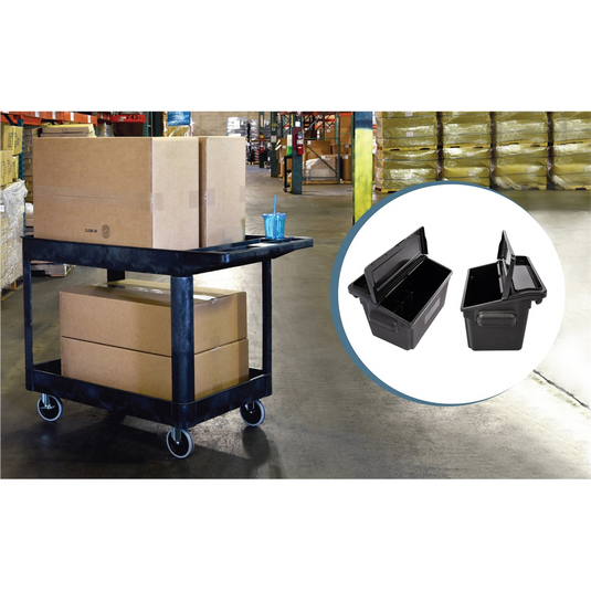 Luxor XL Heavy Duty Utility Tub Cart; 24.5 x 45.5