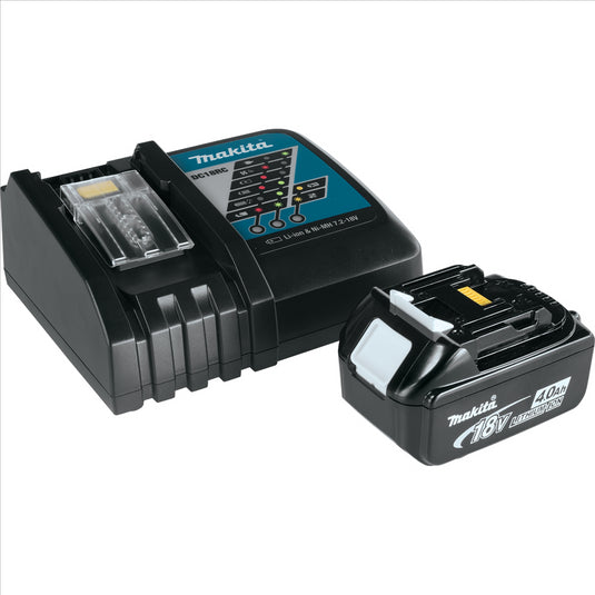 Makita 18V LXT Battery and Charger Starter Pack (4.0 Ah)