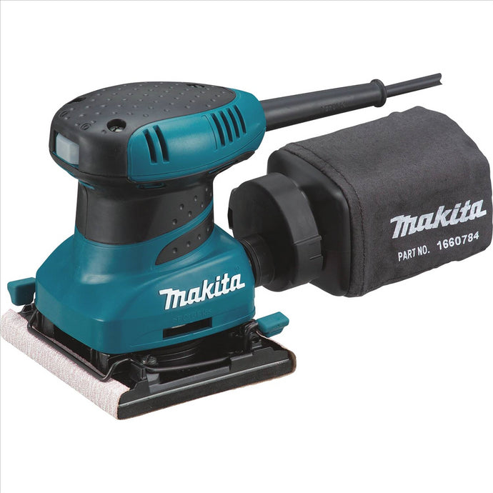 Makita 1/4 Sheet Finishing Sander; with Tool Case