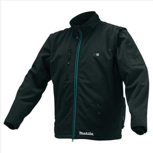 Makita 12V CXT Cordless Heated Jacket; Black; Large (Bare)