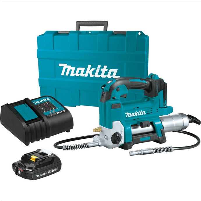 Makita 18V LXT® Lith-io Grease Gun Kit (2.0Ah)