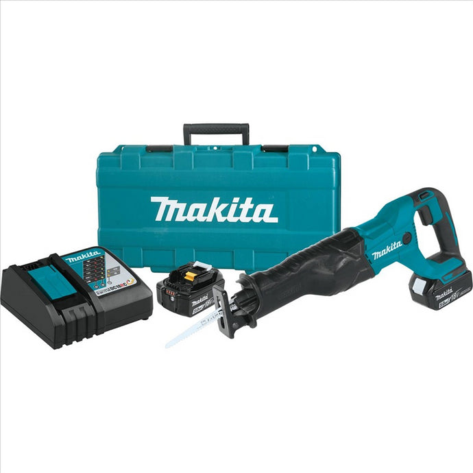 Makita 18V LXT 5.0 Ah Cordless Reciprocating Saw Kit