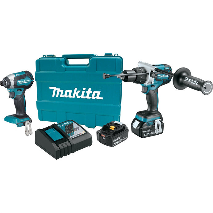 Makita 18V LXT Brushless Cordless 2-Pc. Combo Kit