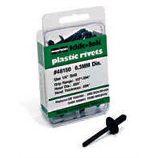 PLASTIC RIVET GM 6.3MM 20PK GM