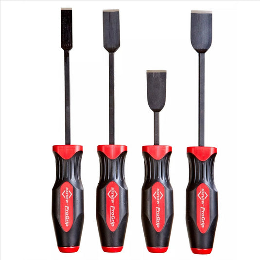 Mayhew 4PC ProGrip Straight  Scraper Set