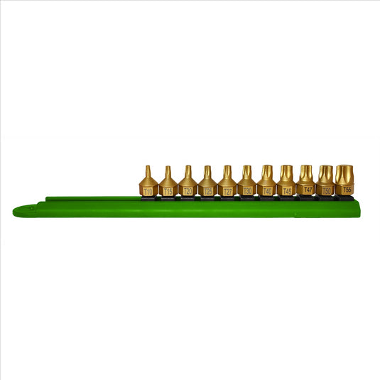 Mayhew 11PC DUAL DR TORX SET ON RAIL