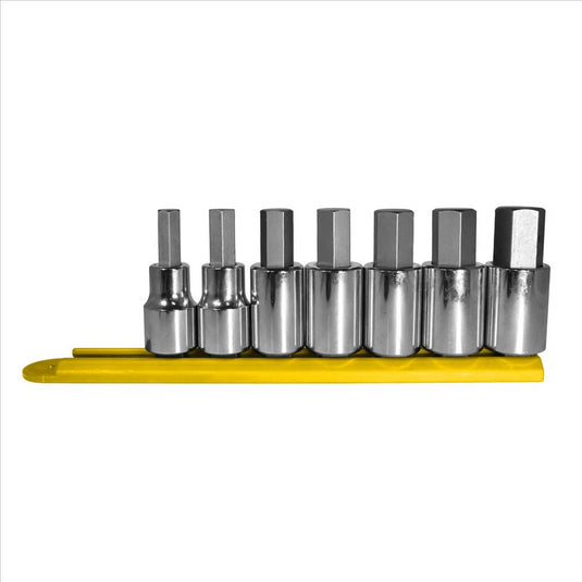 Mayhew 7PC SAE Hex Socket Bit Set