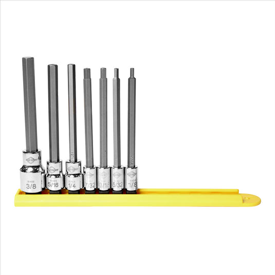 Mayhew Mayhew 7 PC Medium SAE Hex Insert Socket Bit Set